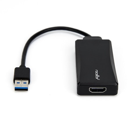 Rocstor Slim Usb 3.0 Male To Hdmi Female 6 Ada Y10A177-B1